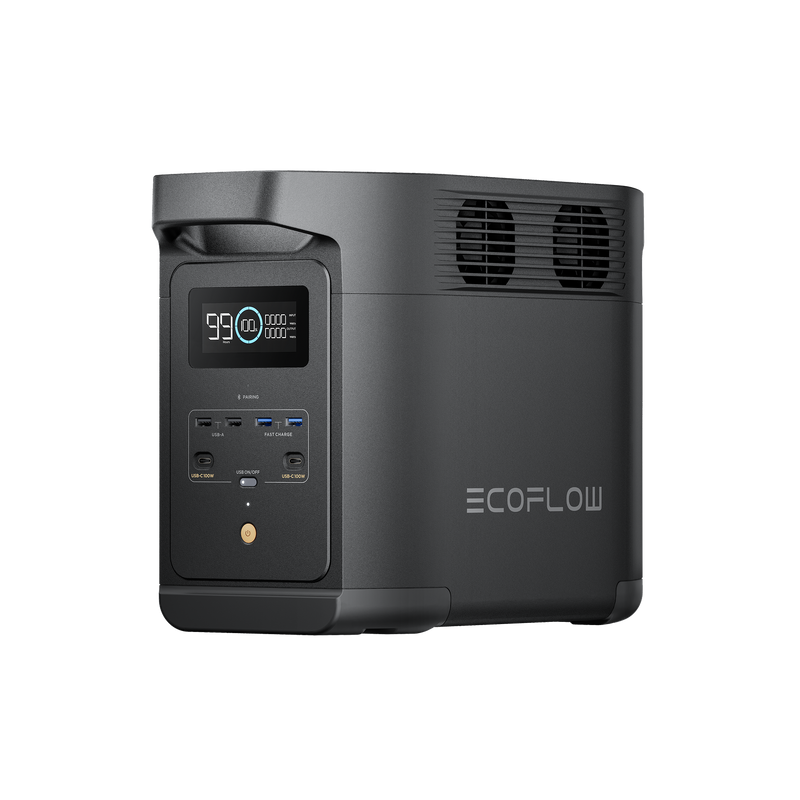Load image into Gallery viewer, EcoFlow DELTA 2 Black (E980) Solar Generator