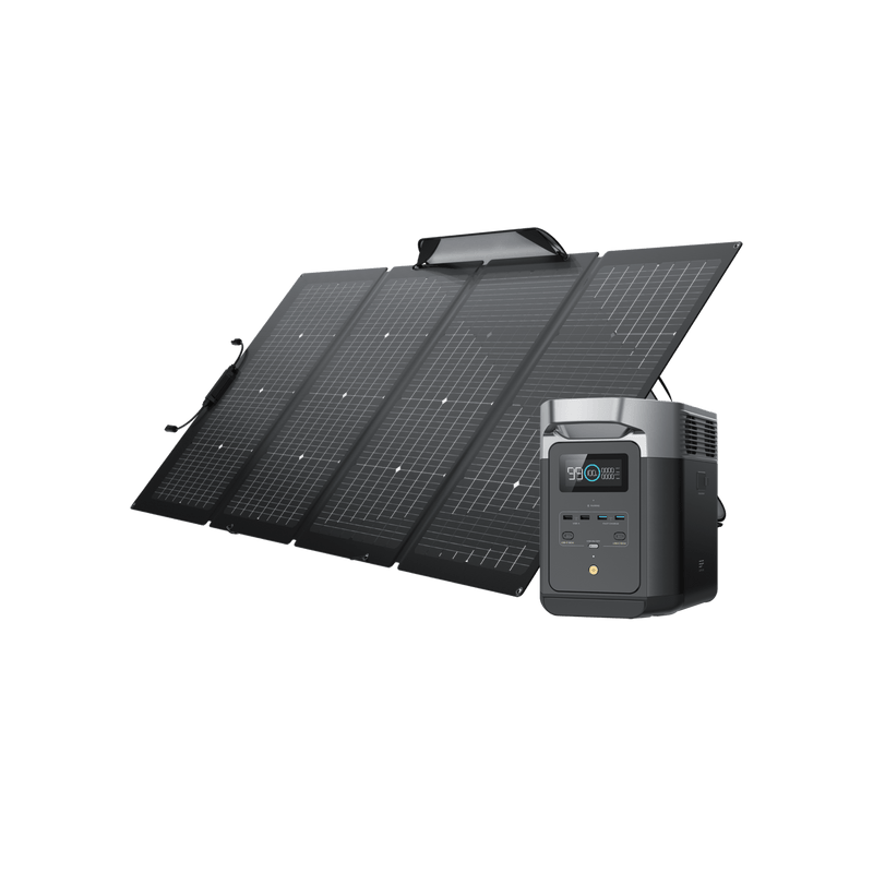 Load image into Gallery viewer, EcoFlow DELTA 2 + 220W Portable Solar Panel 1