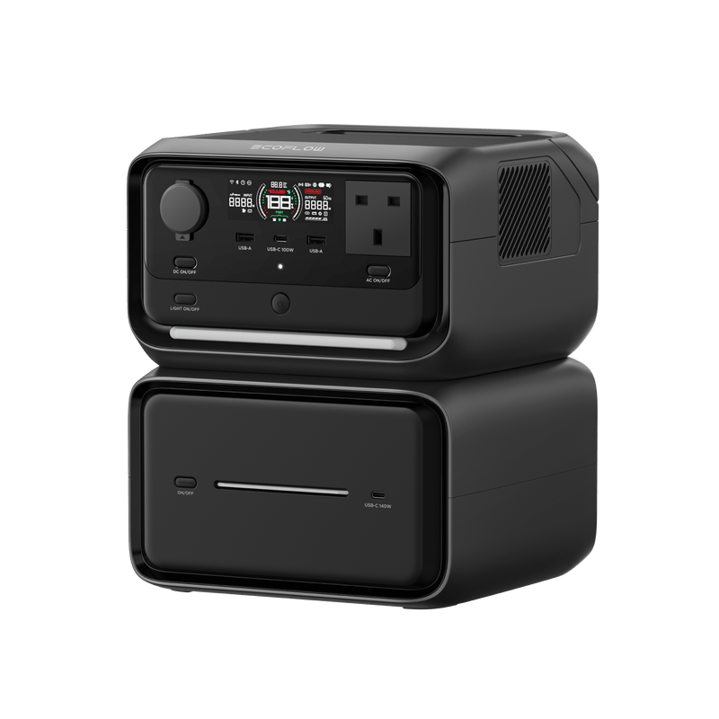 Load image into Gallery viewer, EcoFlow RIVER 3 Plus Portable Power Station RIVER 3 Max Plus (RIVER 3 Plus + Extra Battery 600)