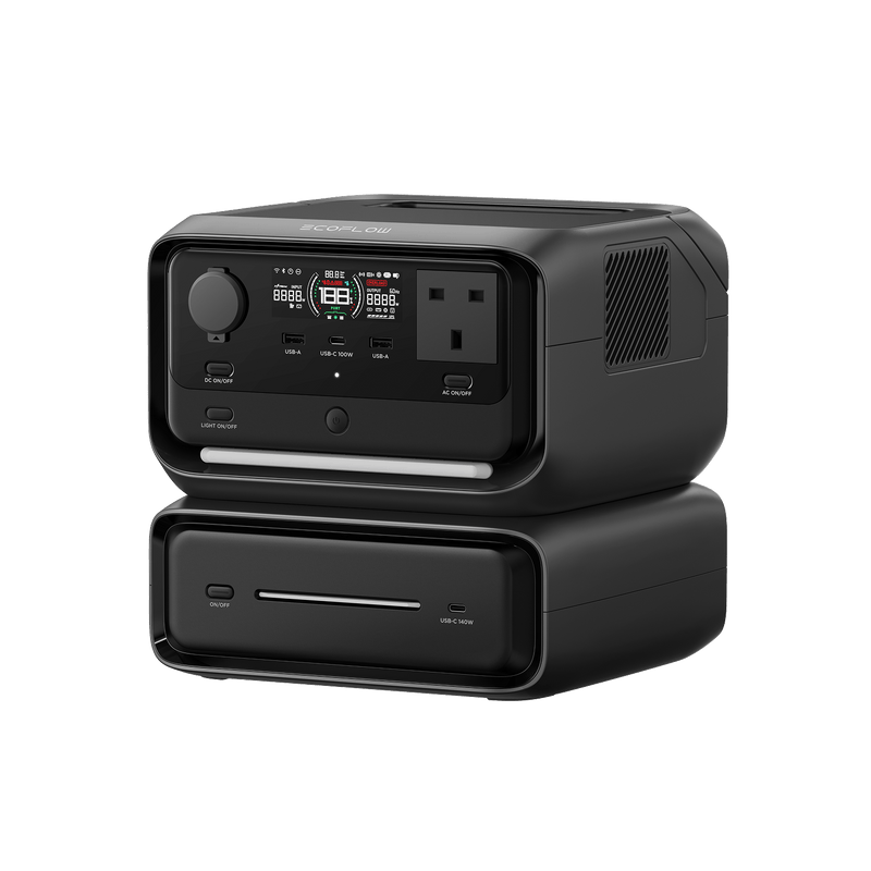 Load image into Gallery viewer, EcoFlow RIVER 3 Plus Portable Power Station RIVER 3 Max (RIVER 3 Plus + Extra Battery 300)