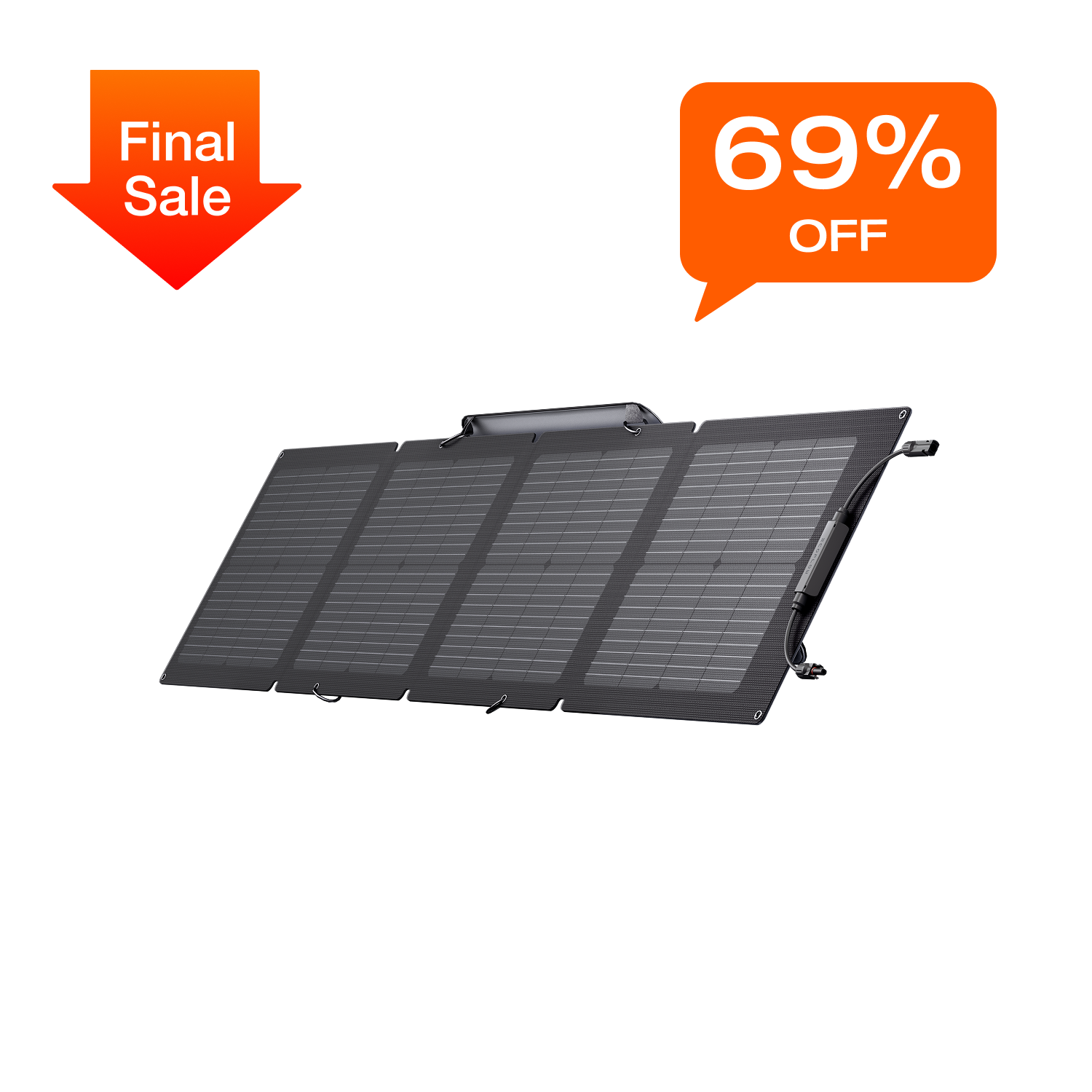 EcoFlow 110W Portable Solar Panel