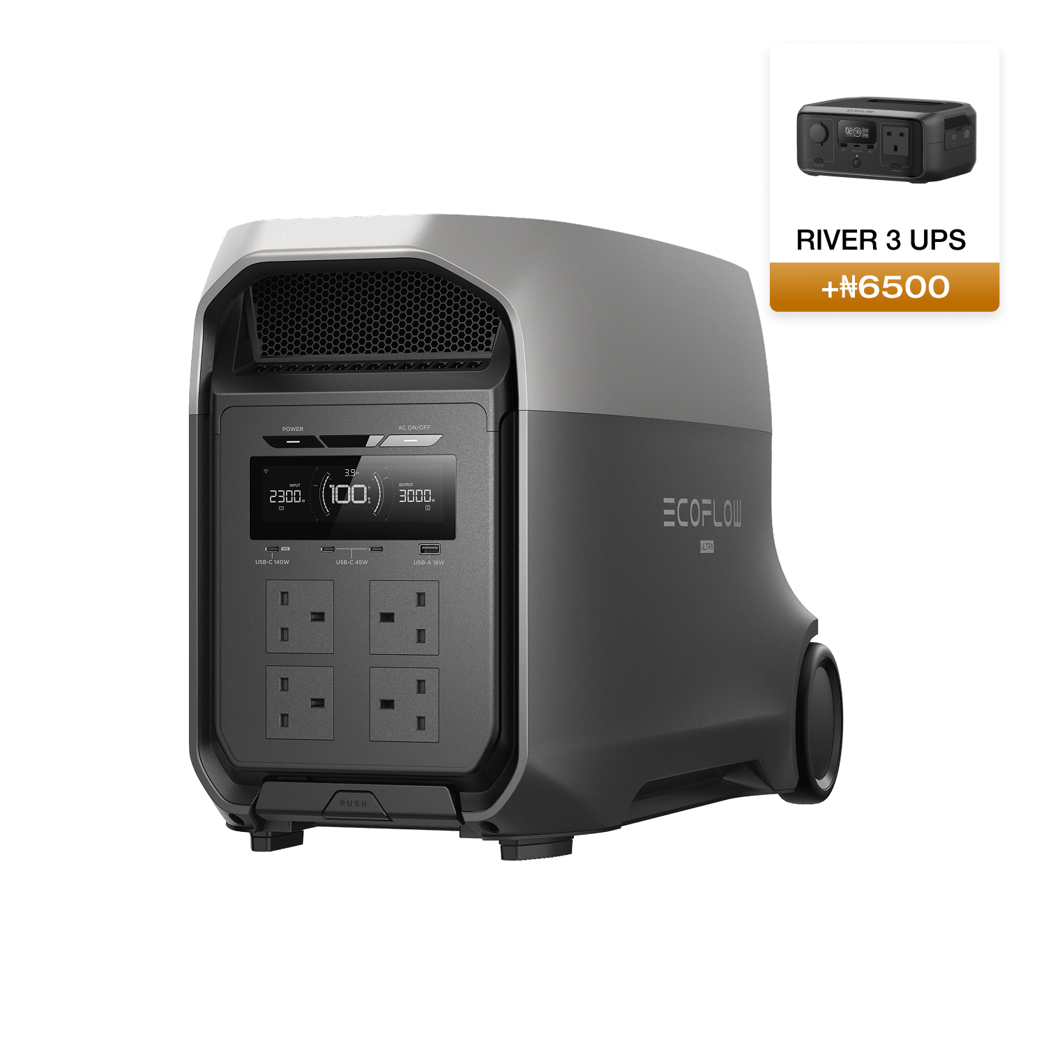EcoFlow DELTA 3 Ultra Portable Power Station