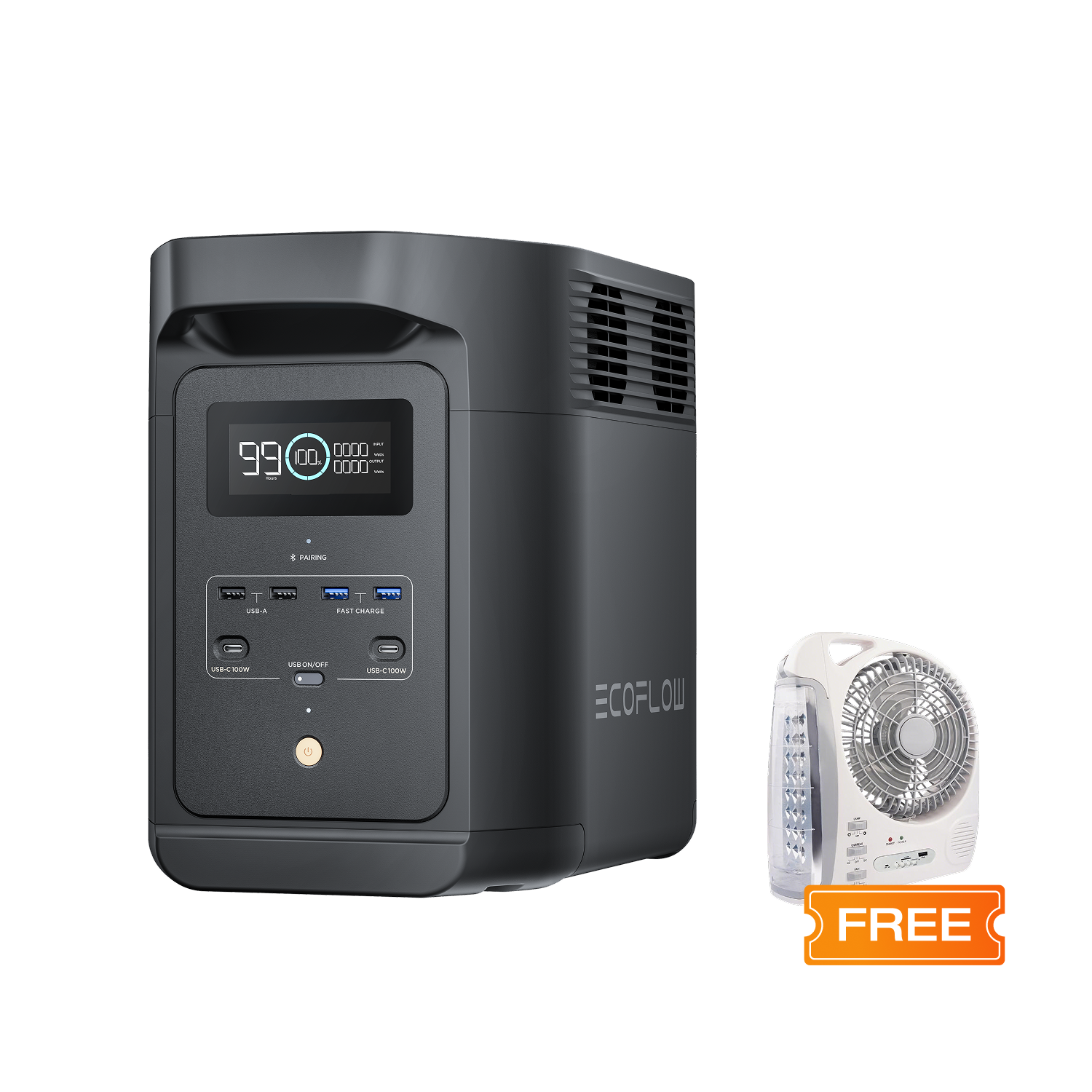 EcoFlow DELTA 2 Black (E980) Solar Generator