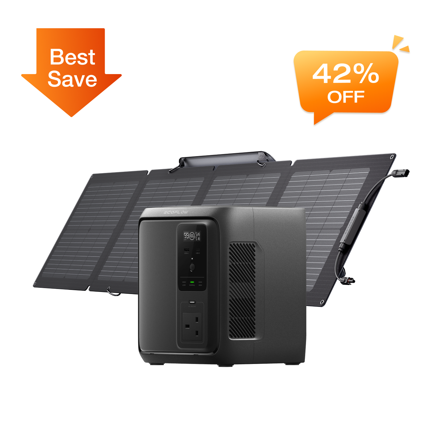 EcoFlow DELTA 3 1000 Air Solar Generator