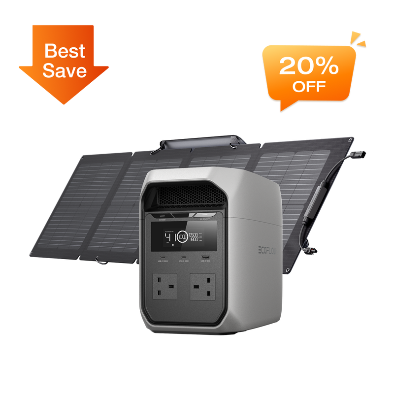 Load image into Gallery viewer, EcoFlow DELTA 3 Classic Solar Generator
