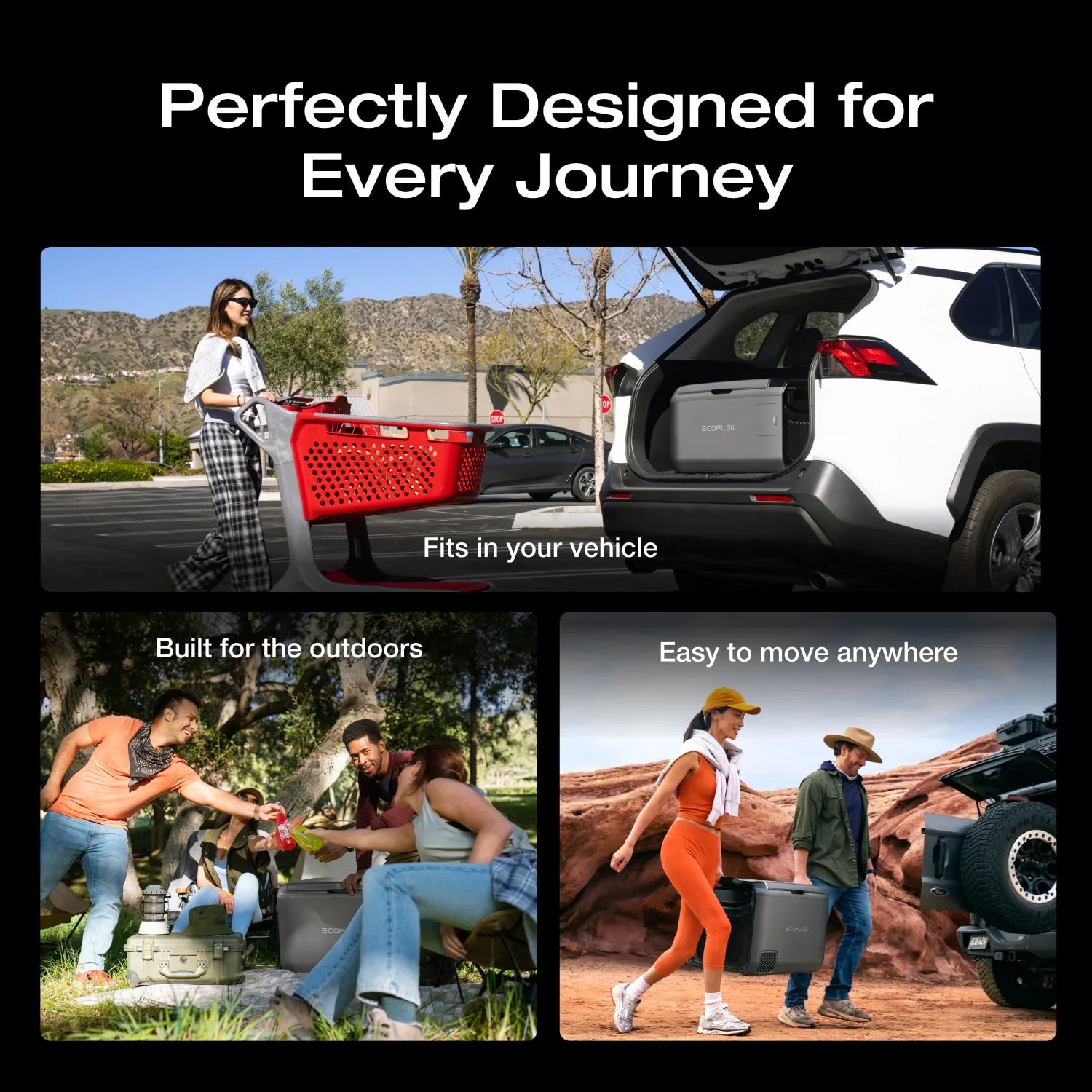 EcoFlow GLACIER Classic Portable Fridge Freezer