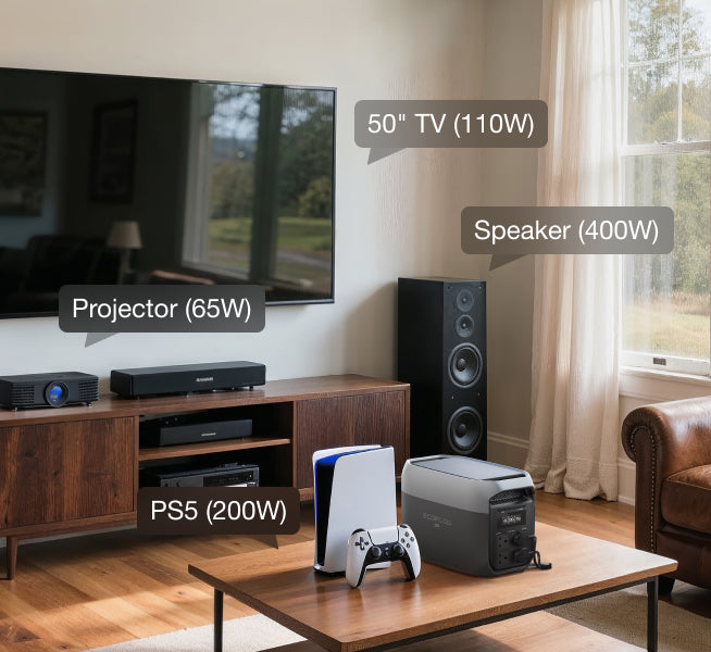 2400W Output— Powerful. Stable. Built to Handle It All