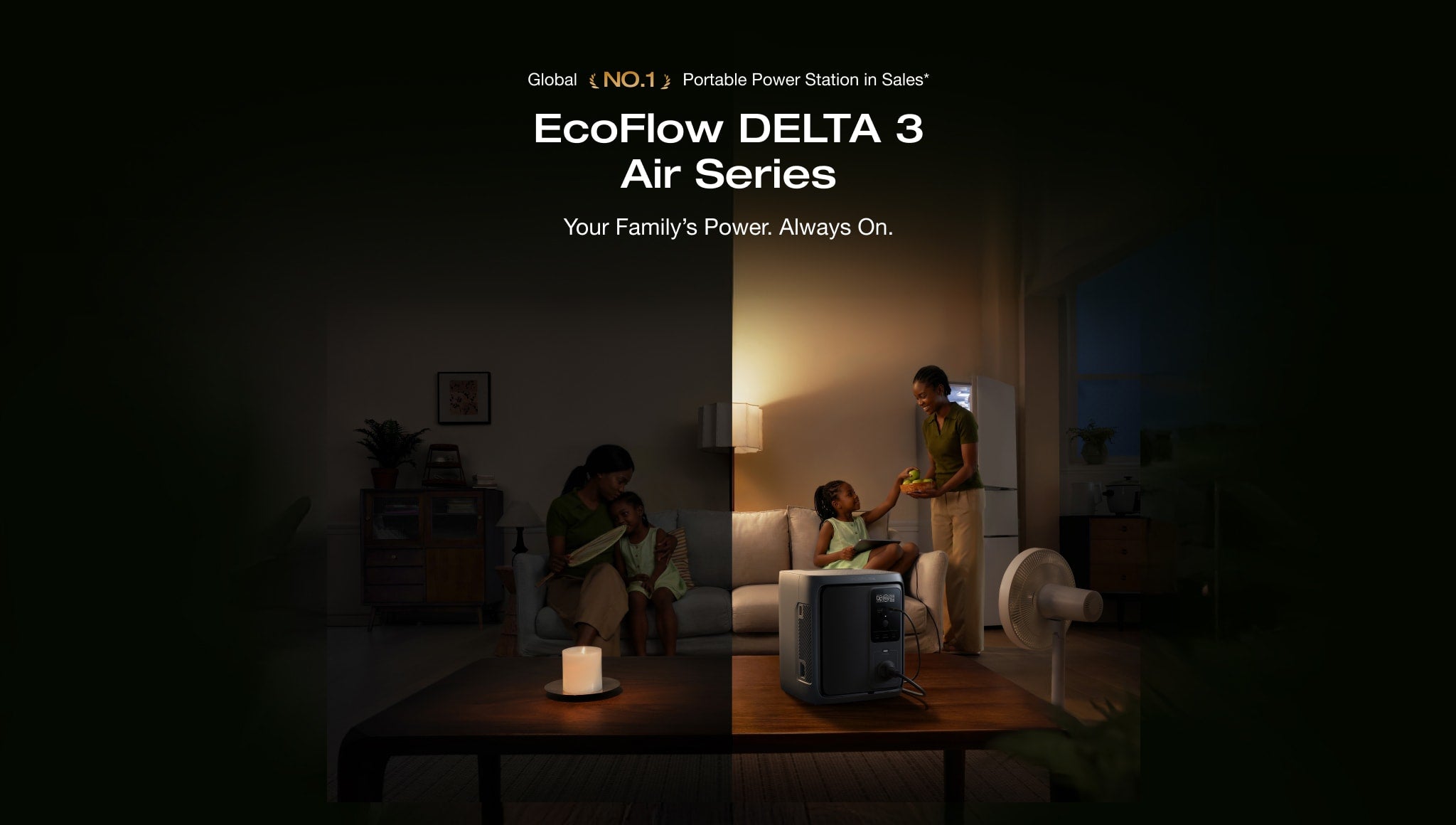 EcoFlow DELTA 3 2000 Air Portable Power Station | EcoFlow NG