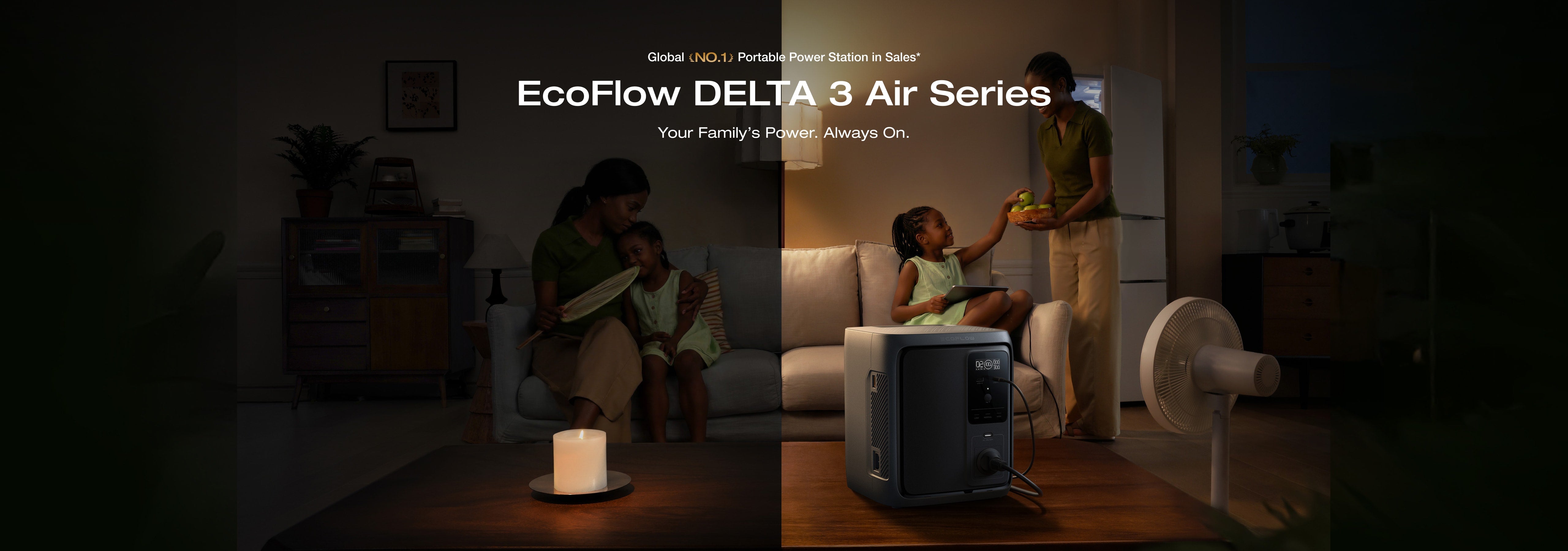 EcoFlow DELTA 3 2000 Air Portable Power Station | EcoFlow NG