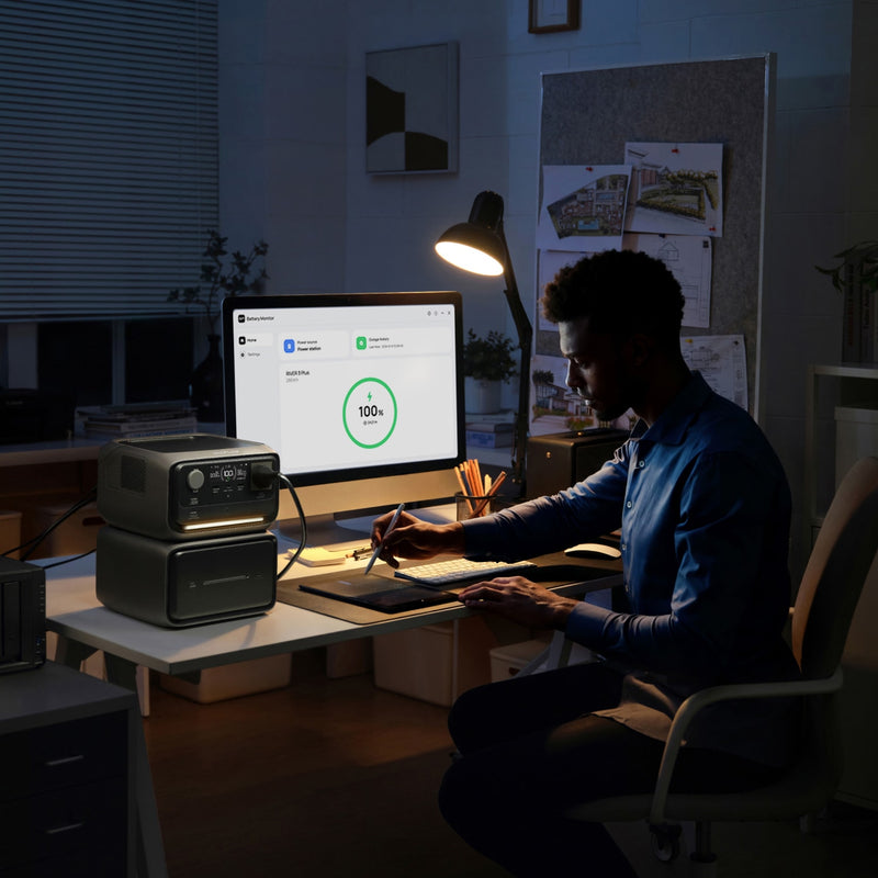 Load image into Gallery viewer, EcoFlow RIVER 3 Plus Solar Generator
