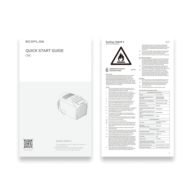 Safety Instructions, Quick Start Guide, Warranty Card