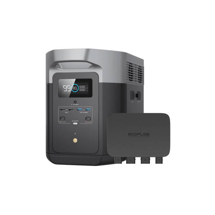 EcoFlow 800W Alternator Charger+ EcoFlow DELTA 2 Alternator Charger + DELTA 2