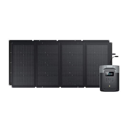 Delta Solar Panel EcoFlow DELTA Solar Generator — EcoFlow NG – EcoFlow Nigeria