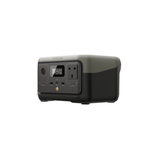 EcoFlow RIVER 2 Solar Generator (110W Portable Solar Panel)